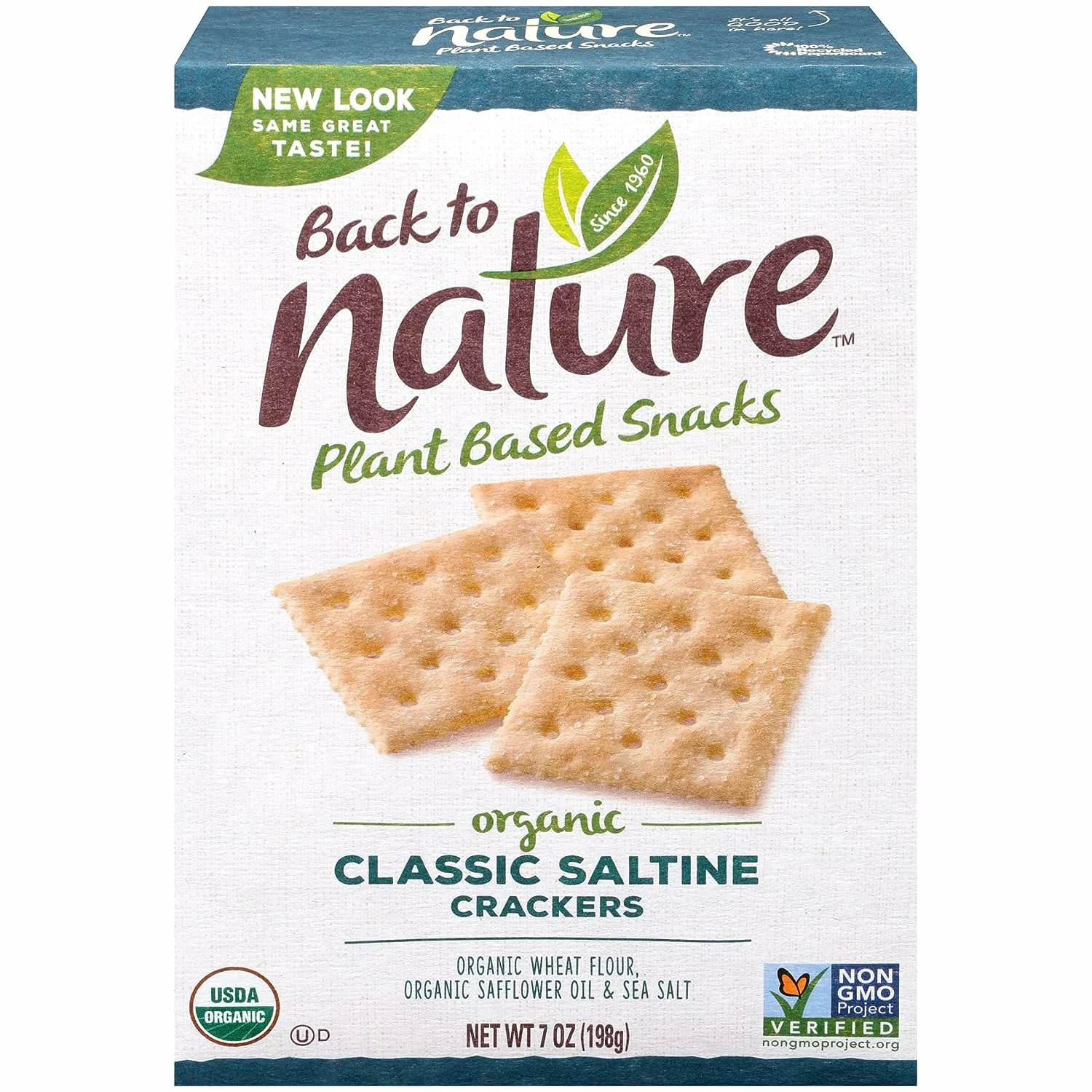 box of back to nature crackers