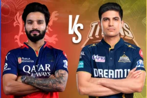 RCB vs GT Today Match: Gujarat Titans Win Toss, Opt to Bowl First in Crucial Playoff Race Clash